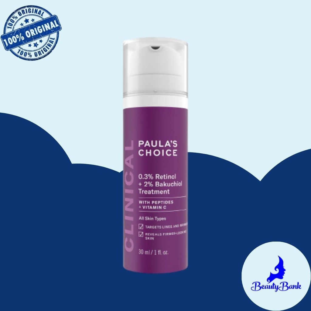 BEAUTY RESERVE - PAULA'S CHOICE 0.3% RETINOL + 2% BAKUCHIOL TREATMENT
