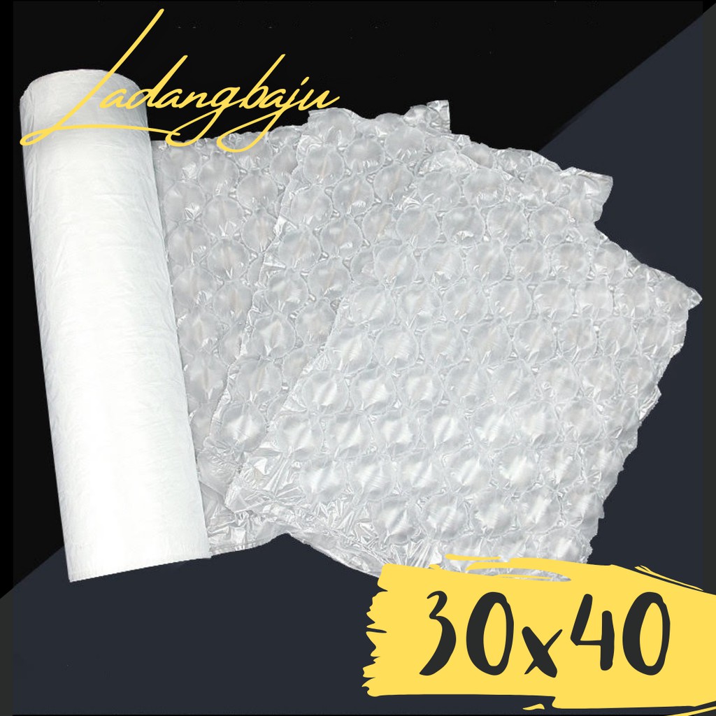 

Bubble Wrap Boba Besar 30x40 cm Poly Air Bag
