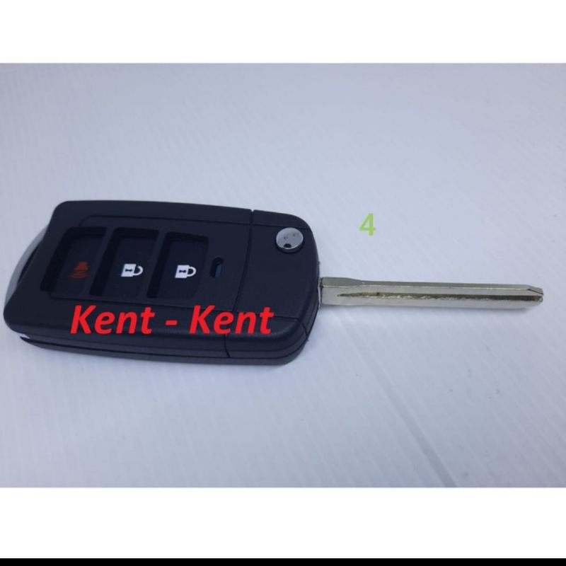 casing rumah kunci lipat flip key remote Avanza dan veloz