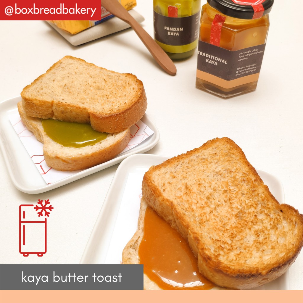 

Roti Panggang Kaya Butter Toast - BoxBread Frozen