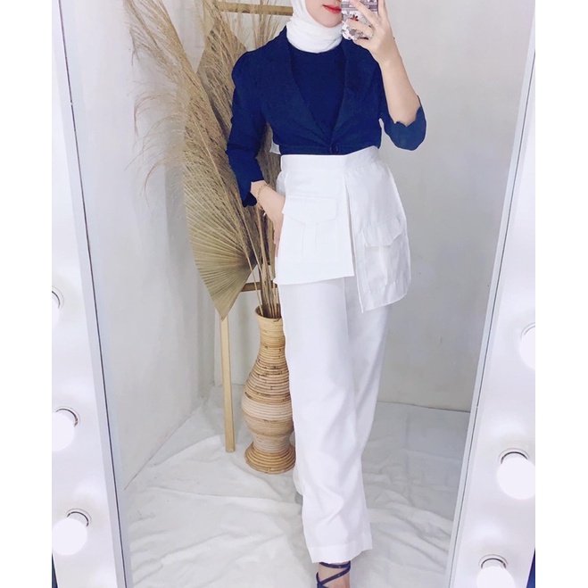PALAZZO POCKET PANTS