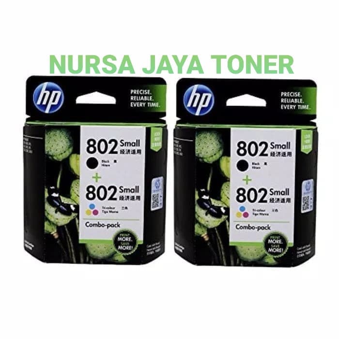 

T6Etfe4E Tinta Hp 802 Small Black + Colour (Combo Pack) Original E57Dtgfe