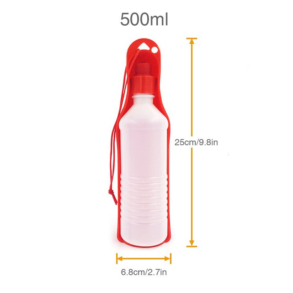 Pet Drink Portable Travel / Tempat Air Botol Minum Hewan Anjing Kucing