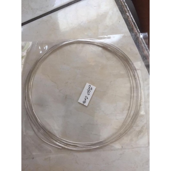Kawat Loading Antena sepuhan perak 1mm