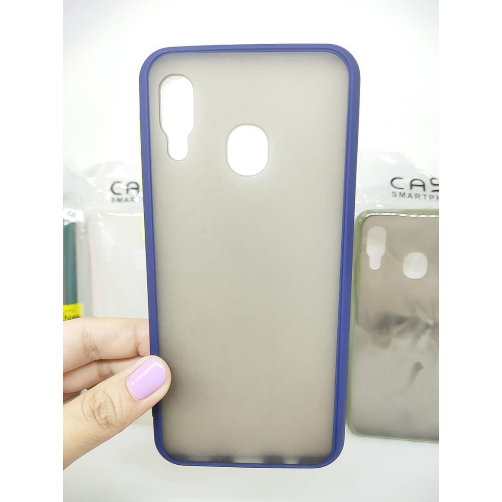 Bumper AERO CASE Samsung A20 A30 6.4 inch Hardcase My Choice List Warna Matte