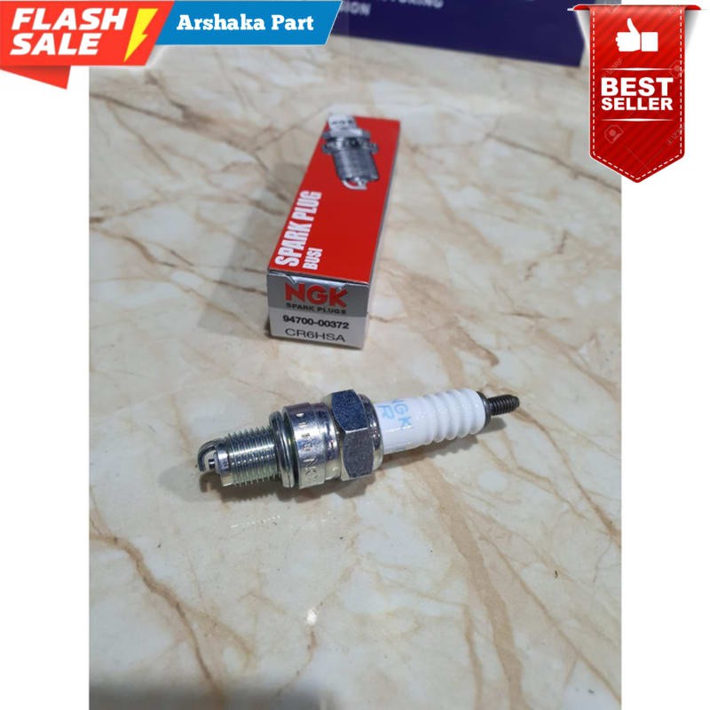 PROMO!!! BUSI MOTOR MATIC INJECTION CR6HSA MIO J MIO M3 SOUL GT 125 ASLI ORI PASTI ASLI ORIGINAL