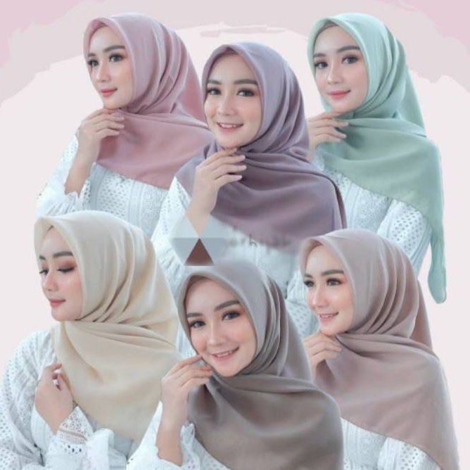 hijab azara oscara lc segi empat voal bella square