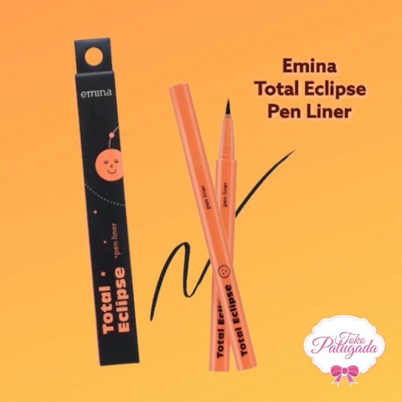 [BISA COD] Emina Total Eclipse Pen Liner - Eyeliner Emina - Eyeliner Pen