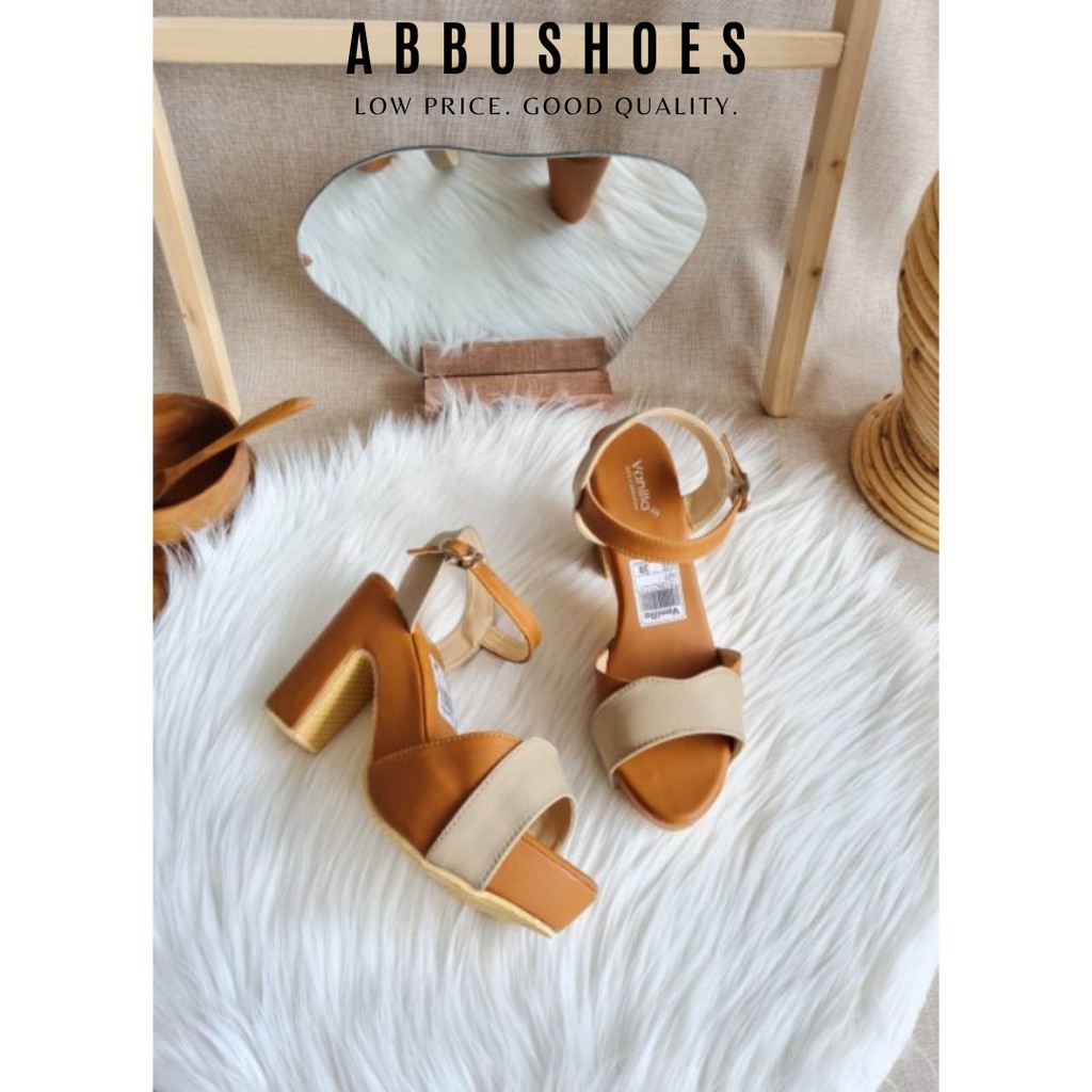 ABBUSHOES Dh 211 High Heels Tinggi 9cm bahan Sintetis Murah dan Berkualitas