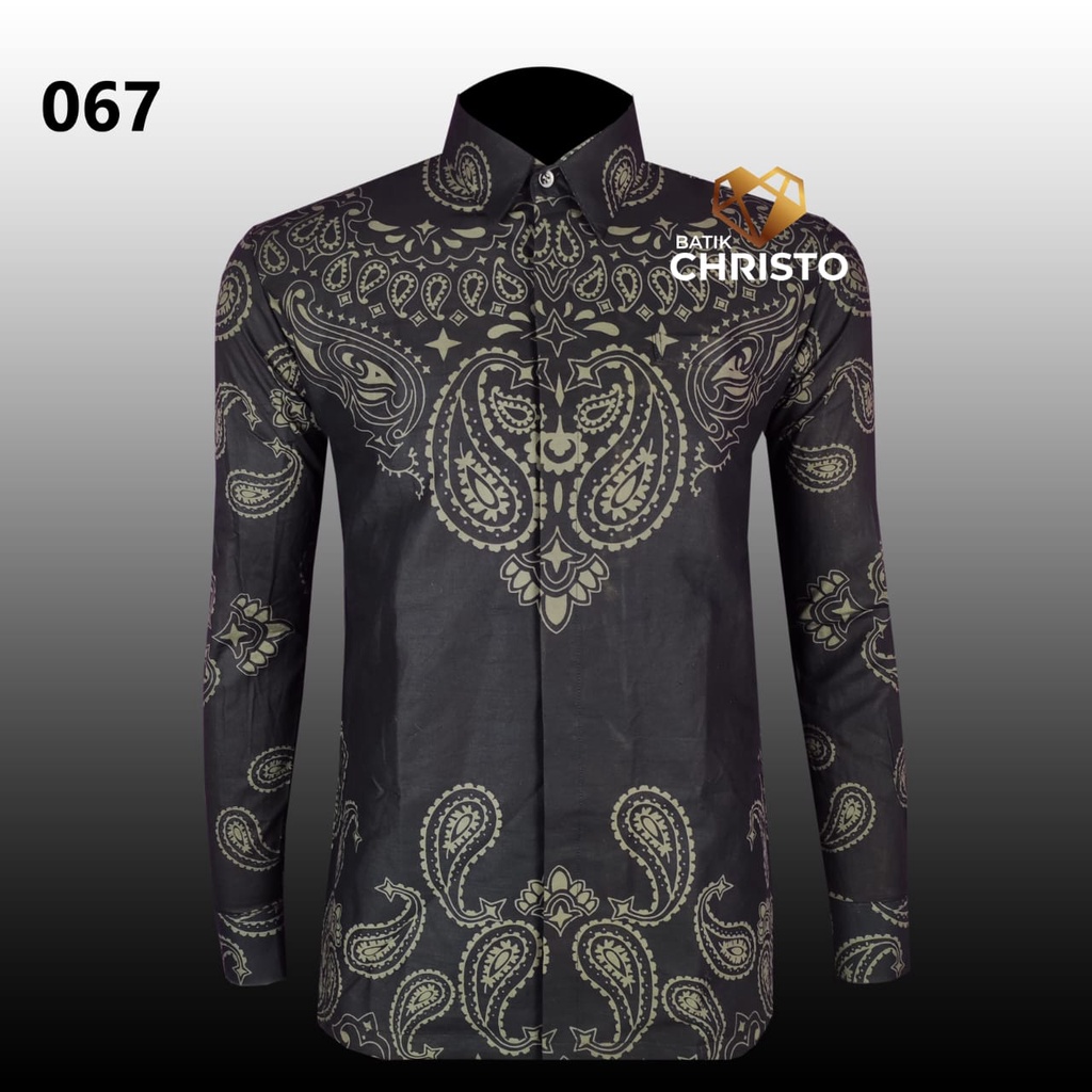 Kemeja Batik Christo Slimfit Premium CHR 067