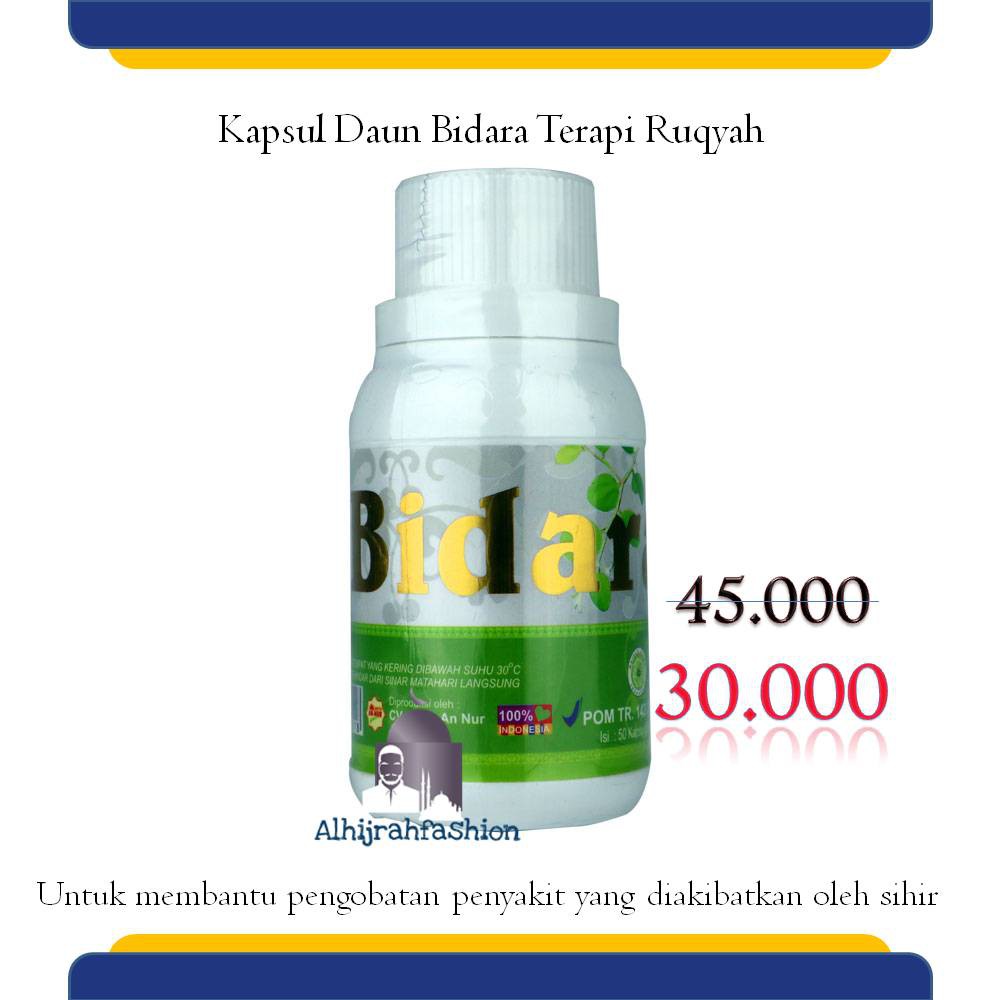 

Herbal Kapsul Daun Bidara terapi Ruqyah Griya An Nur