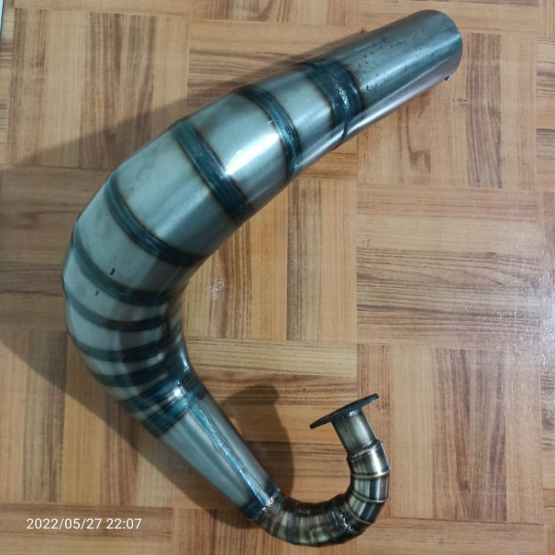 knalpot racing otoped goped scooter skiter mesin zk 50cc