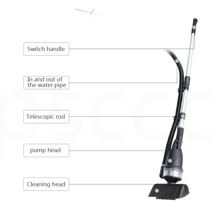 Boyu Pond Cleaner WNQ-1 Alat Pembersih Kolam Penyedot Vacuum Dasar