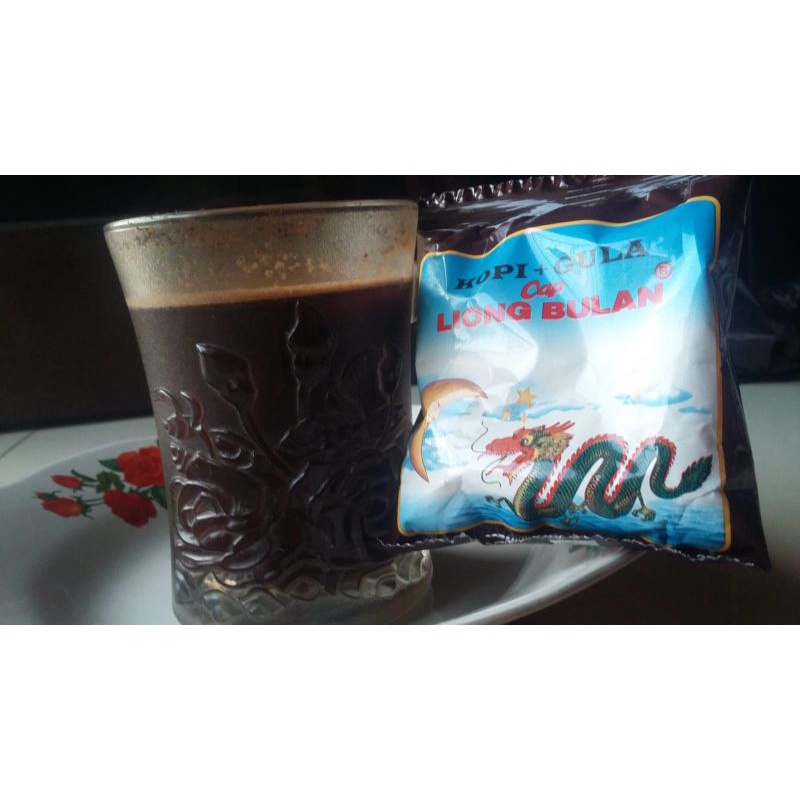 

Kopi Liong + gula