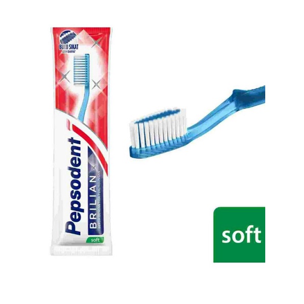 Pepsodent Sikat Gigi isi 1 pcs/3 pcs