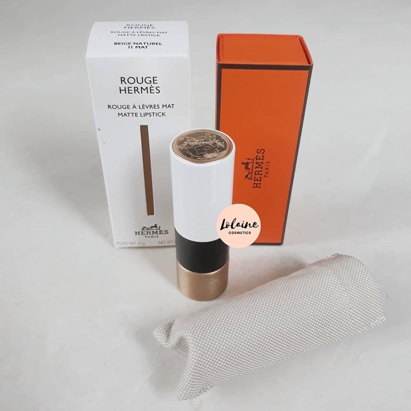 Hermes Rouge Matte Lipstick - 11 Beige Naturel