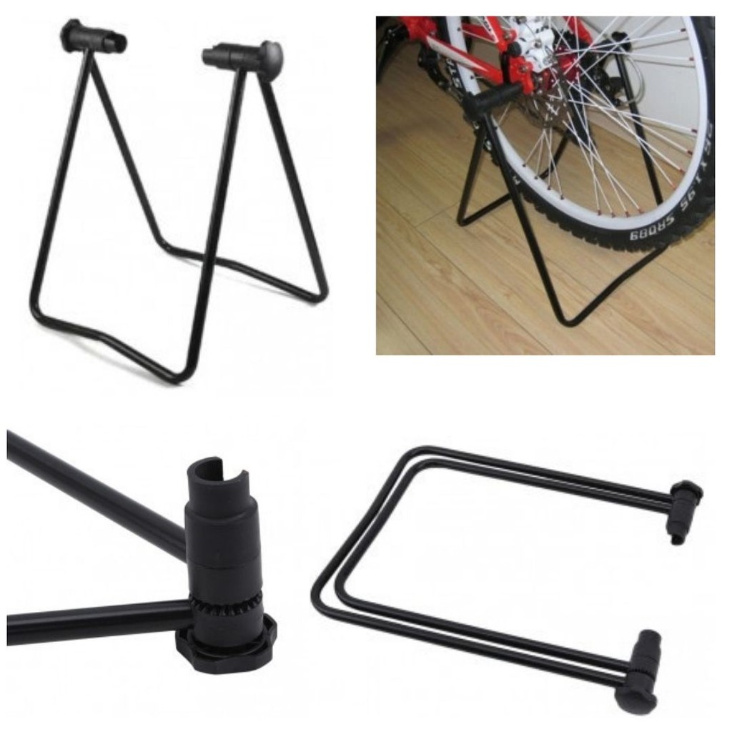 Bike Stand Parkir 1 Sepeda Paddock Statis  Rack Floor Display Universal 111163