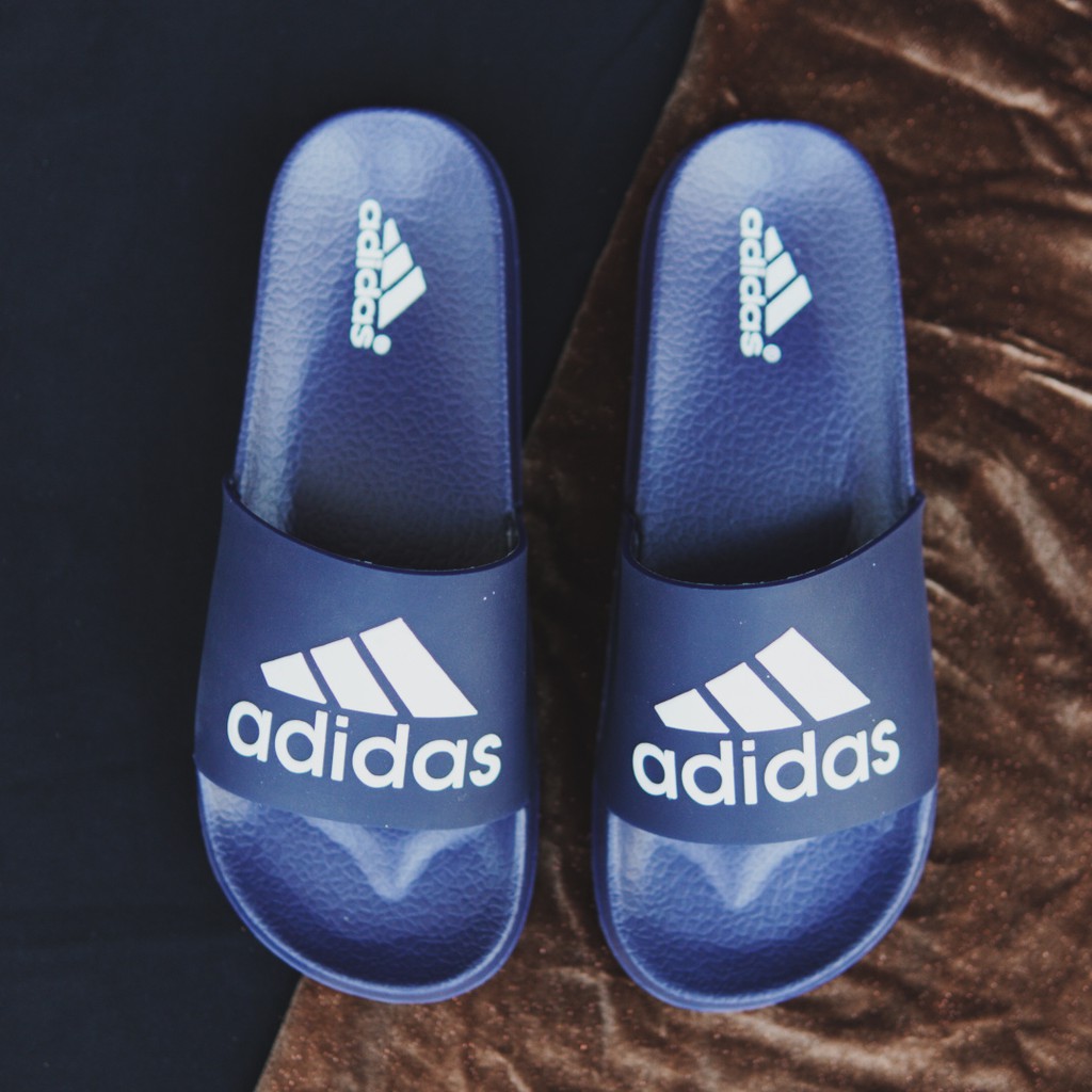 SENDAL ADIDAS BENASSI SLIDE SANDAL SPORT SLOP PRIA PREMIUM FLIP FLOP BIRU