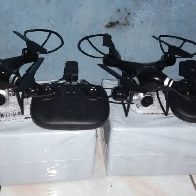 Drone Kamera wifi.dengan Remot 1 Tombol Otomatis penerbangan &pendaratan