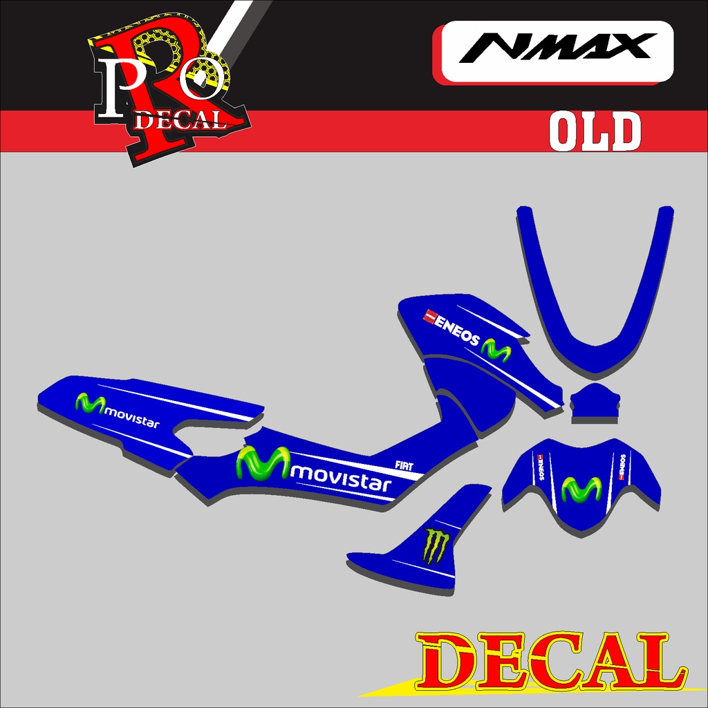 DECAL STICKER NMAX OLD/DECAL STICKER NMAX /DECAL NMAX TERLARIS/DECAL NMAX 003
