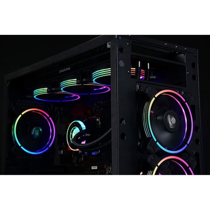 ENERMAX T.B RGB UCTBRGB12-BP3 - 3 FAN PACK RGB With Remote Control