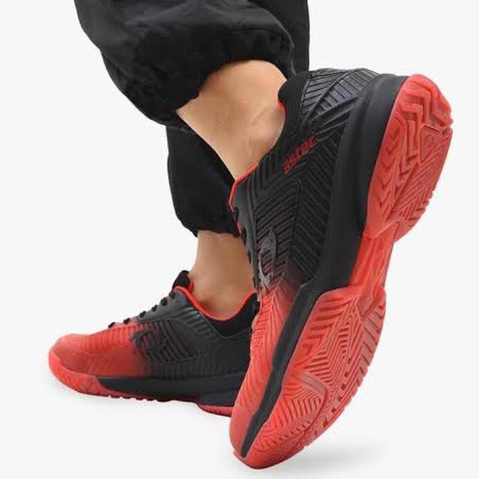 mantul habis badminton Sepatu Badminton Pria Astec Belfast Red Black
