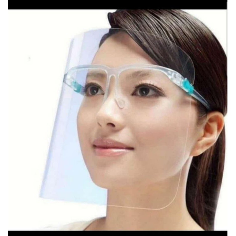 Face Shield Kacamata Artis Import Mika Bening Pelindung Wajah