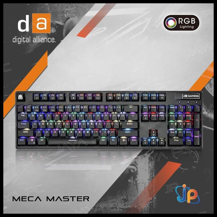 Keyboard Gaming Mechanical Digital Alliance Meca Master Rgb