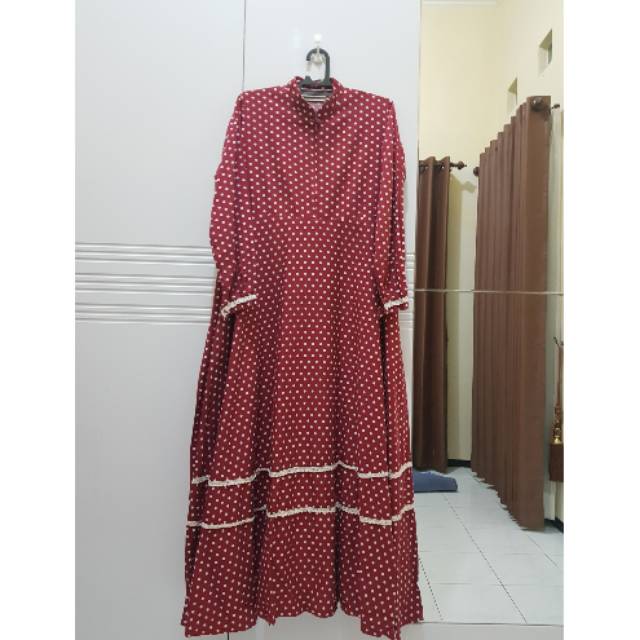Sabilla polka dress atelier angelina