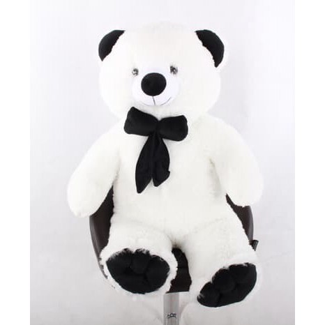 Boneka teddy bear beruang jumbo 1 meter warna putih