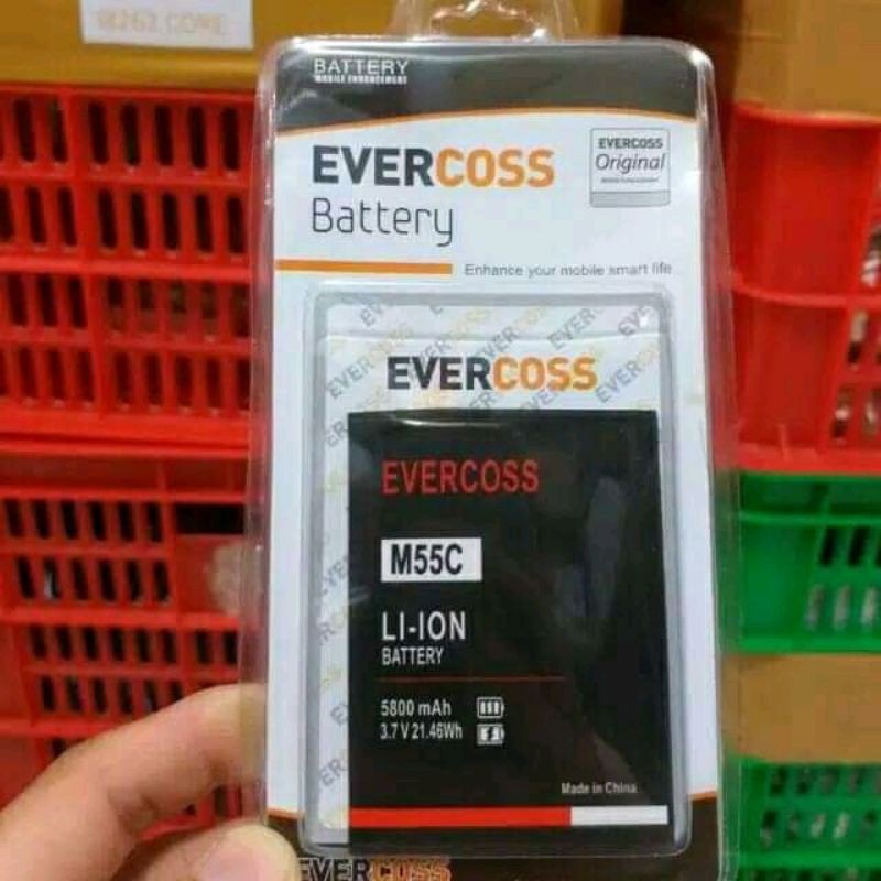 batre evercoss m55c