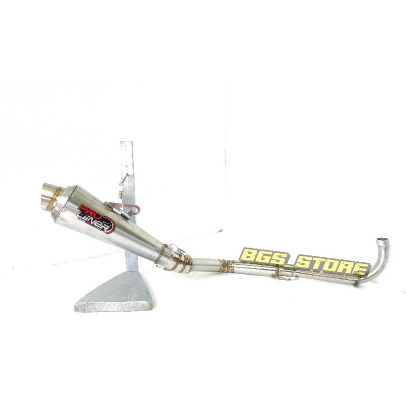Knalpot PROLINER kolong buat Supra X 125 . Supra fit . Blade . Revo . karisma dll