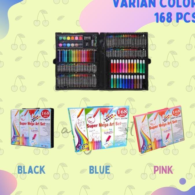 

BANTING HARGA Kids Heaven - Crayon Set jumbo 168 pcs / Coloring Colouring set