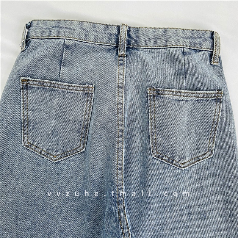 NEW Celana Jeans Panjang Wanita Highwaist Kulot Kualitas Premium（rawis）