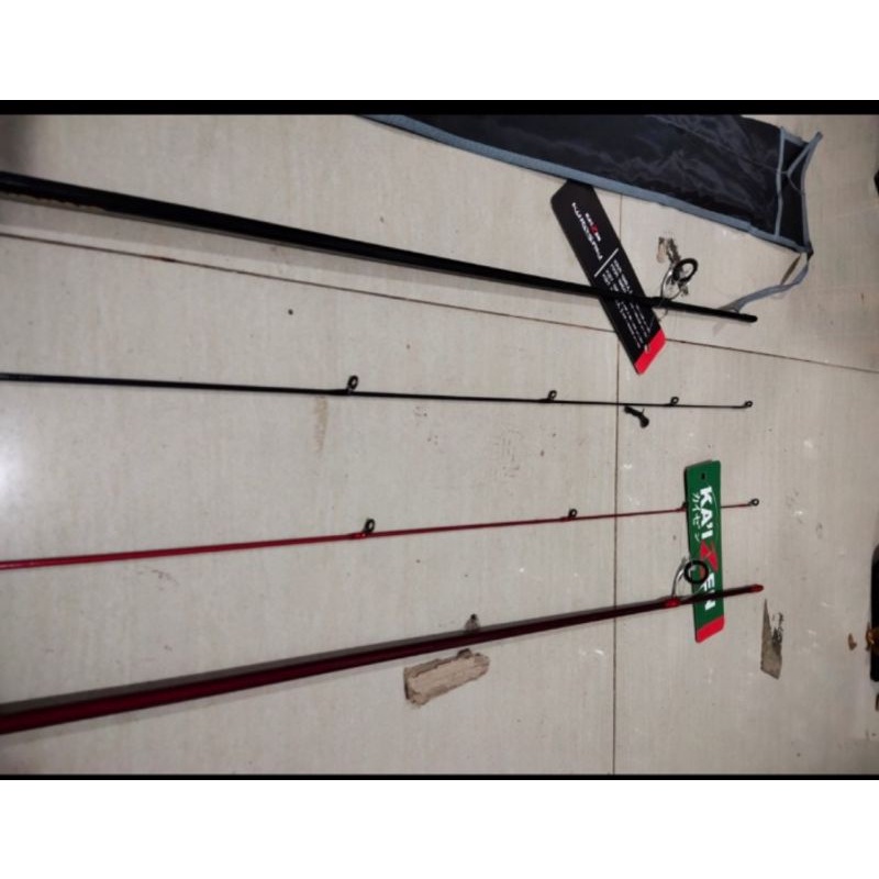 joran pancing kaizen saitama atau kurosaki  ul carbon solid 198 cm