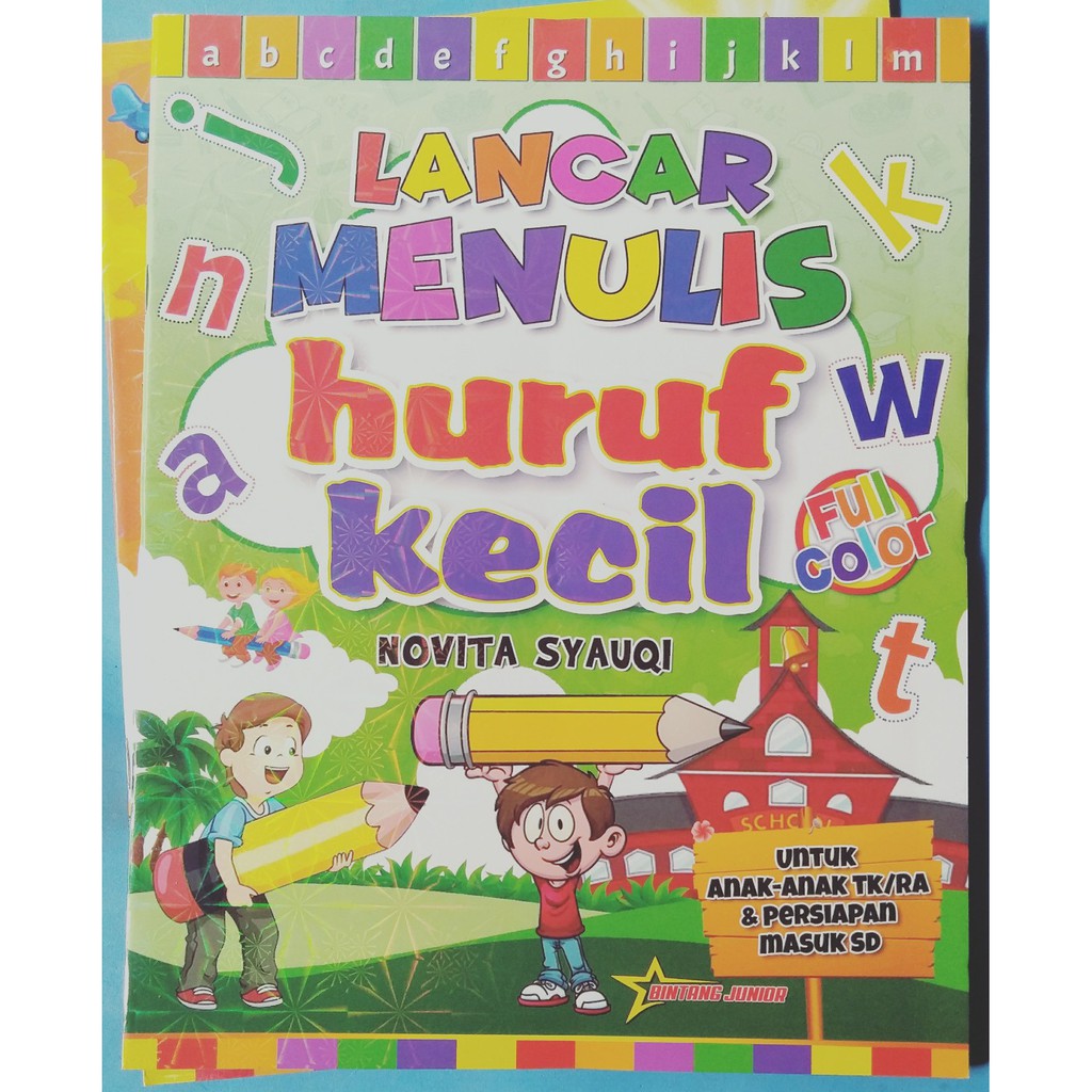 Jual BUKU ANAK TK LANCAR MENULIS HURUF KECIL  Shopee Indonesia