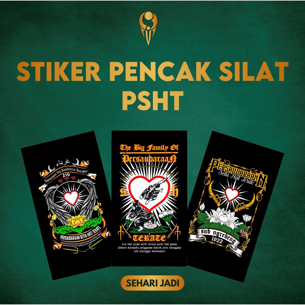 

STIKER PERSAUDARAAN SETIA HATI TERATAI PSHT - SOLDIMPRO