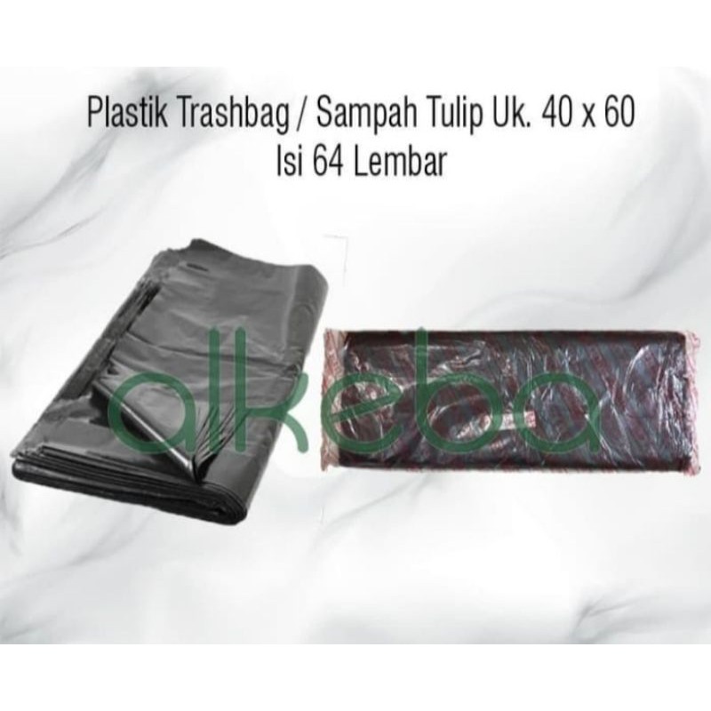 Kantong Plastik / Trashbag / kantong sampah kecil tulip uk 40 x 60