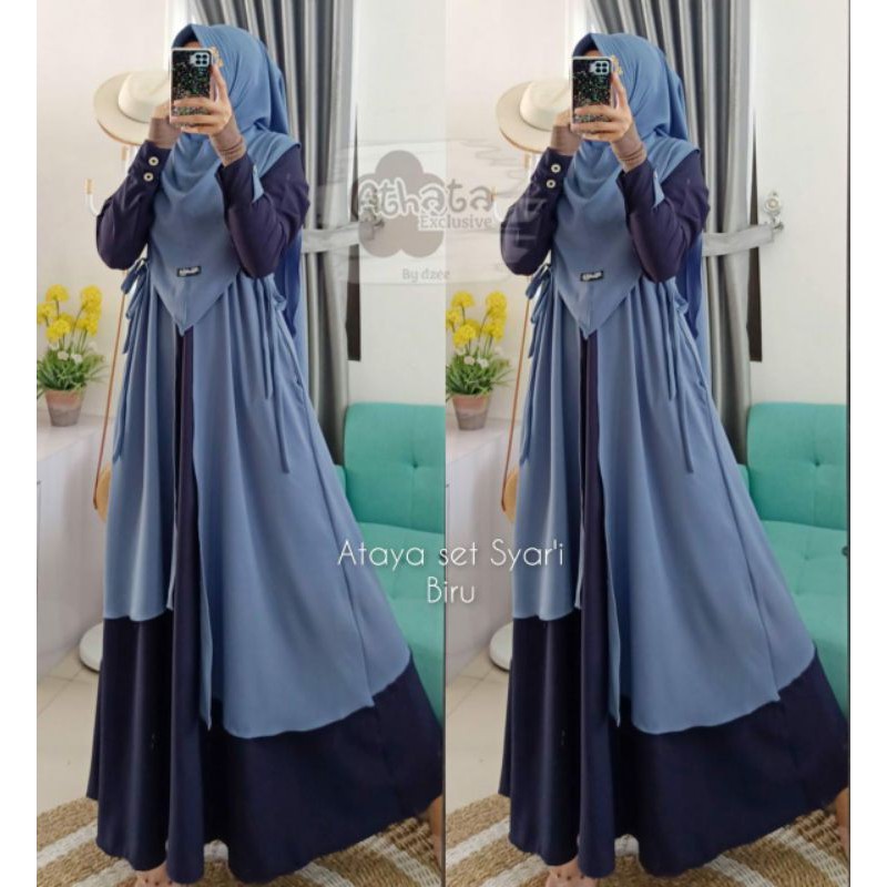 RF LIMITED EDITION ATAYA SET SYAR'I BY ATHATA // GAMIS SET MURAH
