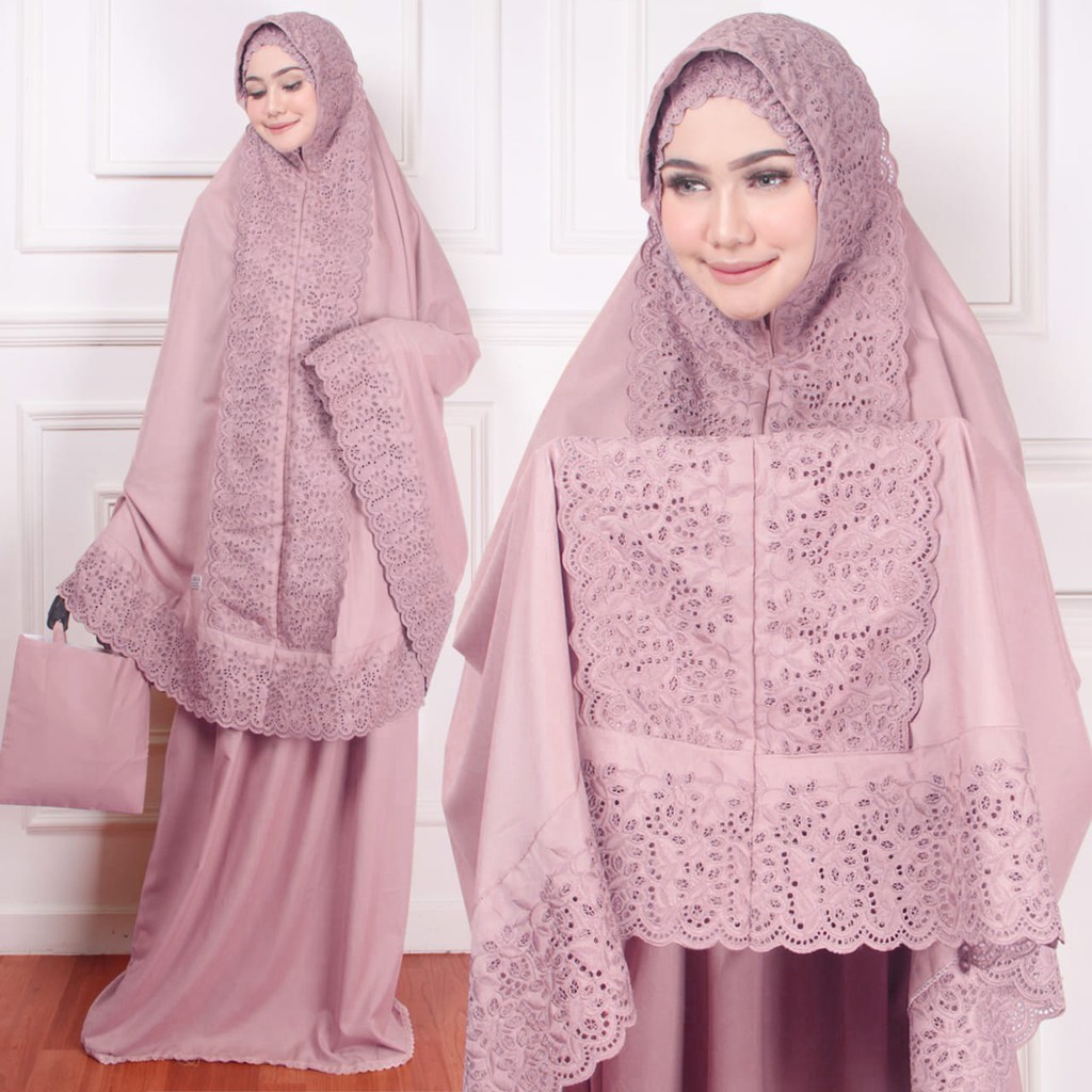 MUKENA DEWASA FATIMAH KHADIJAH MUKENA KHADIJAH SYAHRINI