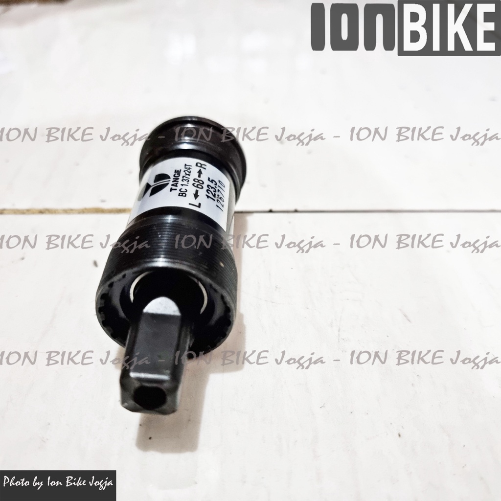 BB Kotak 123 Bearing Bottom Bracket Sepeda Tange OLD STOCK JAPAN ASLI Square 123mm MTB Federal 122