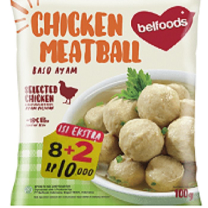 

☀FICUNGSTORE☀Belfoods Baso Ayam Chicken Meat Ball enak ekonomis 100 g