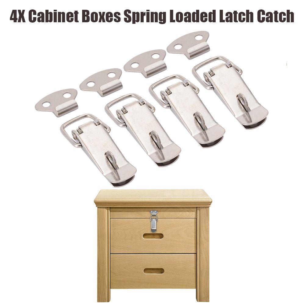 【 ELEGANT 】 Pengait Kotak Kabinet Nyaman Berguna Kantor Untuk Pintu Jendela Toggle Catch Case Chest Furniture Hardware