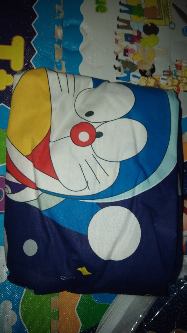 Seprai Anak Karakter Sprei Doraemon Seprei Dino Set Bantal Guling Aneka Motif