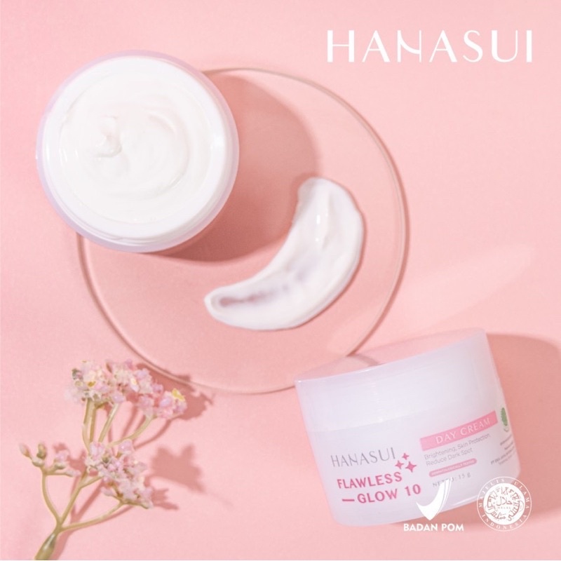 MFI - HANASUI SKINCARE FLAWLESS GLOW 10 CLEANSER ESSENCE CREAM BPOM