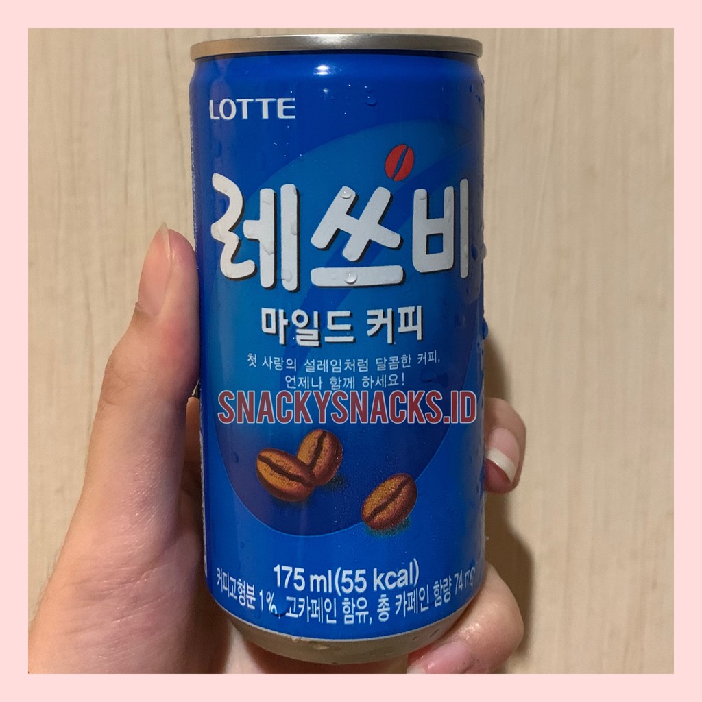 

LOTTE Let's Be Mild Coffee 175 ML / Minuman Kopi Susu Dari Korea