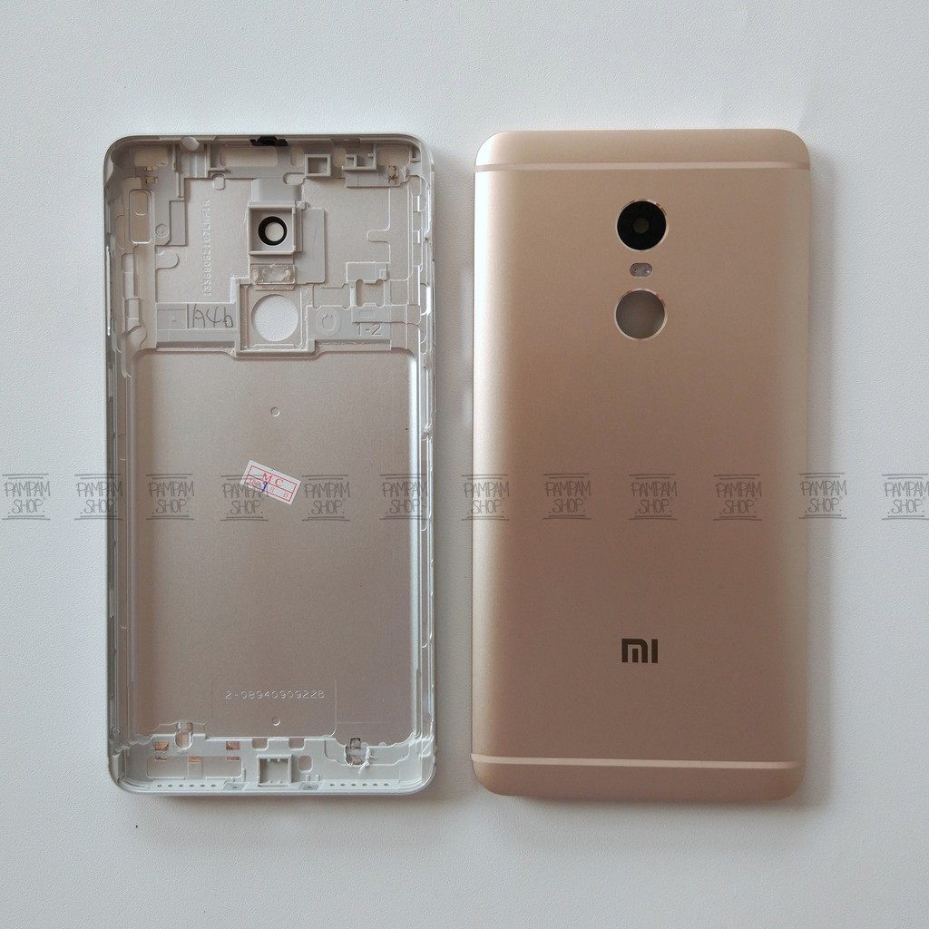 Tutup Belakang Baterai Casing Backdoor Back Door Cover XiaoMi Redmi Note 4 Xiao Mi Original OEM