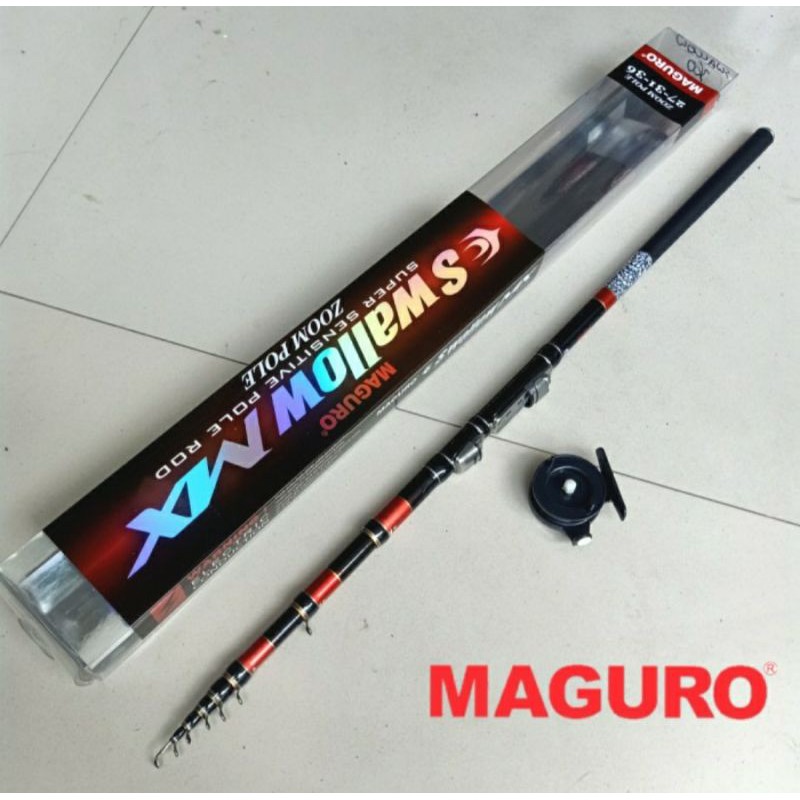 Joran tegek kolongan carbon MAGURO original 450