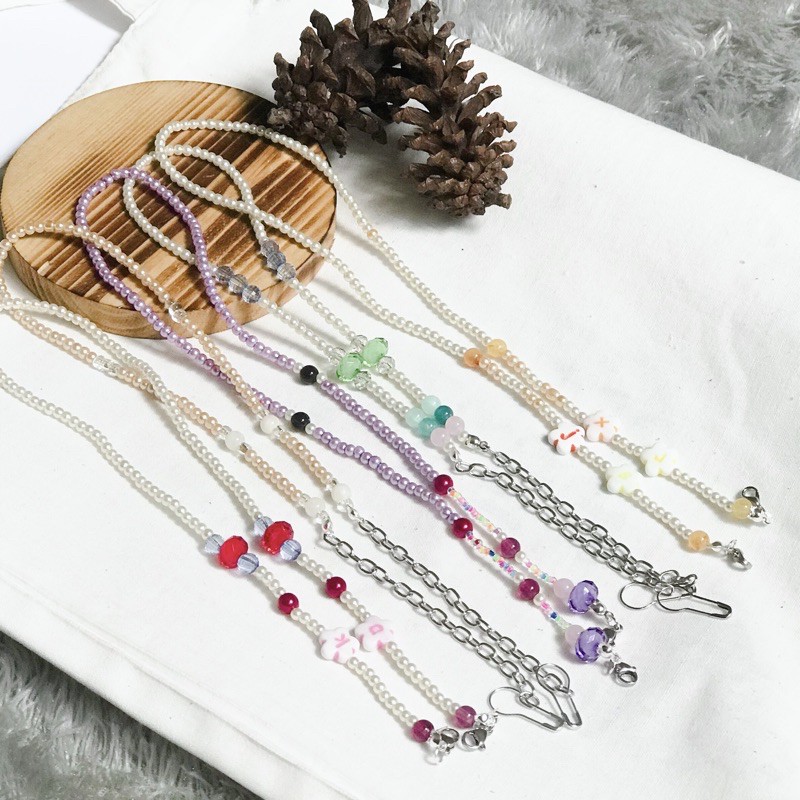 STRAP MASKER MANIK MANIK STRAP RANTAI KONEKTOR MASKER