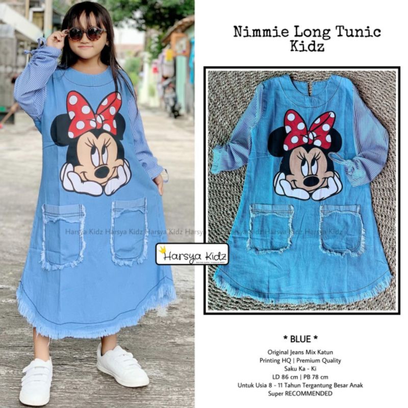 NIMMIE LONG TUNIK KIDS BY HARSYA KIDZ